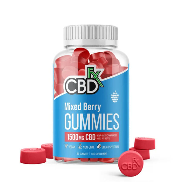 CBD FX Gummies Mixed Berries 1500mg