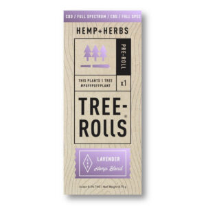 Tree Rolls CBD Hemp Pre-rolls Joints Lavender